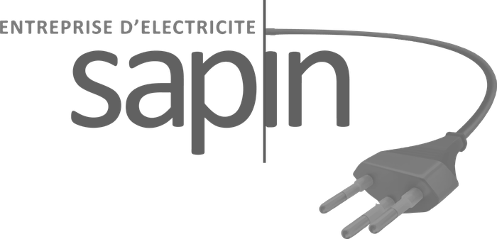 Logo Sapin, entreprise d'électricité